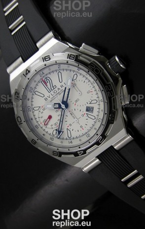 Bvlgari Diagono Professional Swiss Replica Watch in White Dial