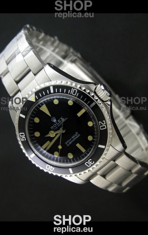 Rolex Submariner Classic Edition No Date Window Swiss Watch