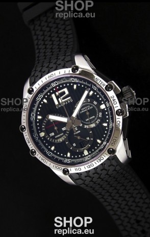 Chopard Classic Racing Swiss Replica Watch in Black Strap