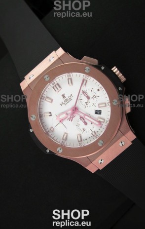 Hublot Big Bang Swiss Replica Watch in Pink Gold - 1:1 Ultimate Mirror Replica Watch