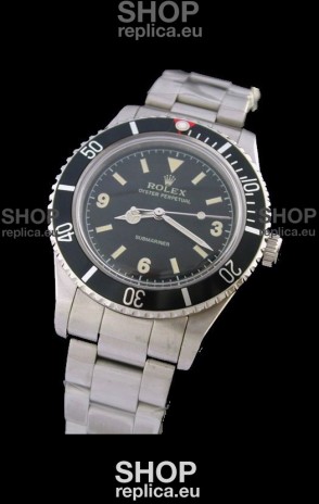 Rolex Submariner Vintage Swiss Replica Watch in Black Dial