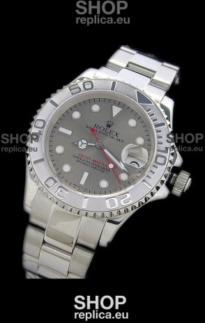 Rolex Yachtmaster Swiss Replica Watch in Silver Dial