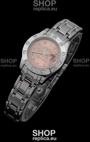 Rolex Datejust Ladies Swiss Replica Ladies Watch in Champagne Dial