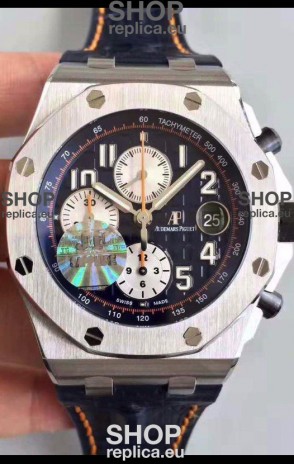 Audemars Piguet Royal Oak Offshore Chronograph Blue Dial 904L Steel 1: 1 Mirror 3126 Movement