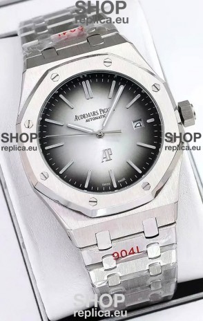 Audemars Piguet Royal Oak Jumbo Extra Thin Edition Watch in Grey Dial - 39MM in 904L Steel Case
