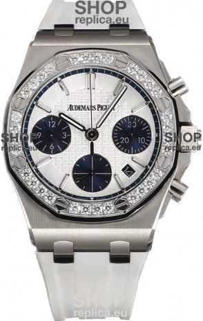 Audemars Piguet Royal Oak Offshore White Dial Chronograph 37MM - Swiss Replica Watch 