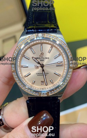 Breitling Chronomat Automatic 36MM 1:1 Mirror Swiss Replica Watch Steel Case