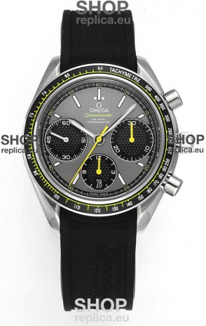 Omega Speedmaster Racing 904L Steel Chronograph 1:1 Mirror Replica in Grey Dial