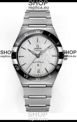 Omega Co-Axial Constellation Stainless Steel Rhodium Dial 1:1 Mirror Replica 41MM