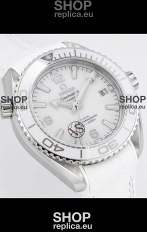 Omega Seamaster Planet Ocean Swiss Watch 39MM - 1:1 Mirror Replica Leather Strap
