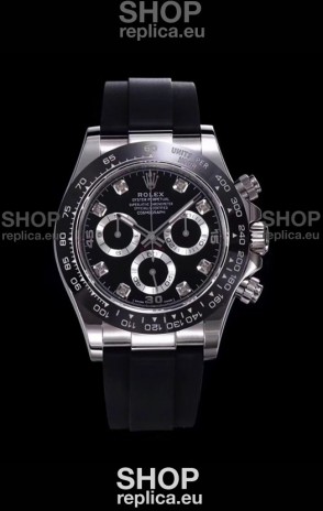 Rolex Daytona 116509 White Gold Original Cal.4130 Movement - 1:1 Mirror 904L Steel Watch