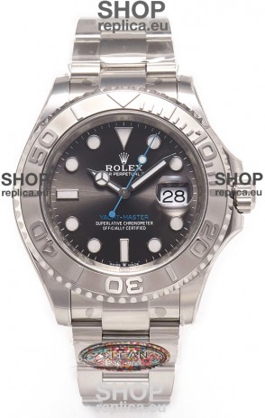 Rolex Super Clone Yachtmaster 126622 40mm Grey Dial - 1:1 Swiss Replica Watch 40MM in 904L Steel Casing