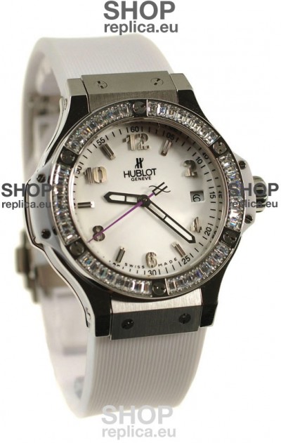 Hublot Big Bang White Jewelry Swiss Replica Watch