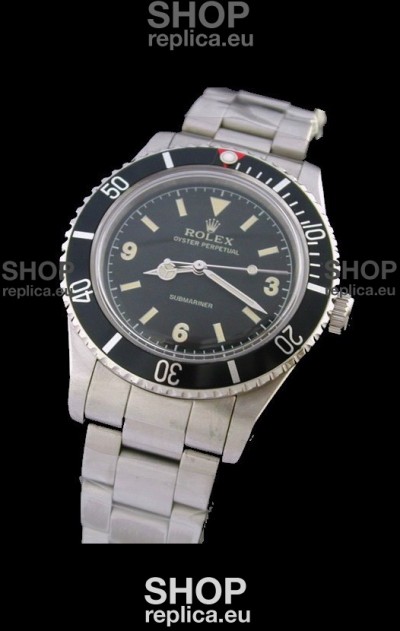 Rolex Submariner Vintage Swiss Replica Watch in Black Dial