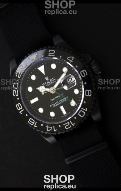 Rolex Pro-Hunter GMT Master II Swiss Replica Ceramic Watch