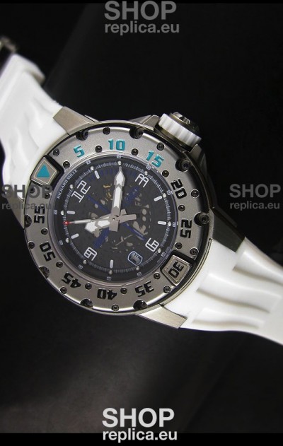 Richard Mille RM028 Automatic Diver's Swiss Replica Watch in White