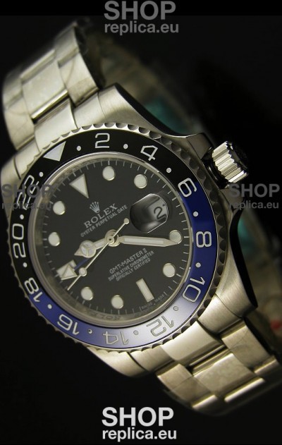 Rolex GMT Masters II Swiss Replica Watch - 1:1 Mirror Replica 