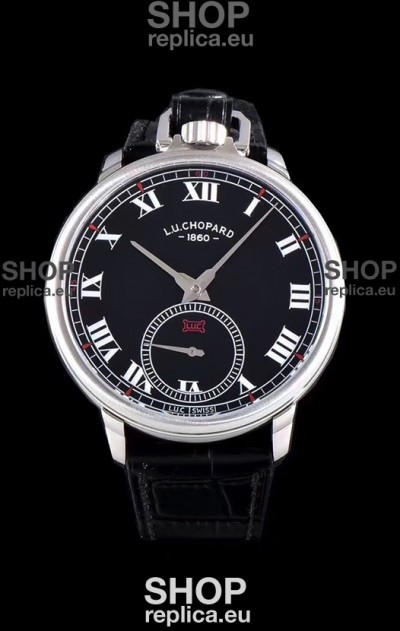 Chopard Louis-Ulysse The Tribute Stainless Steel Black Dial Swiss Watch