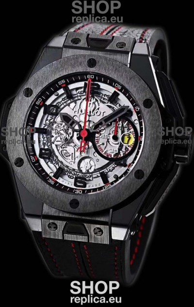 Hublot Big Bang Red Magic Carbon Ceramic Swiss Replica Watch 