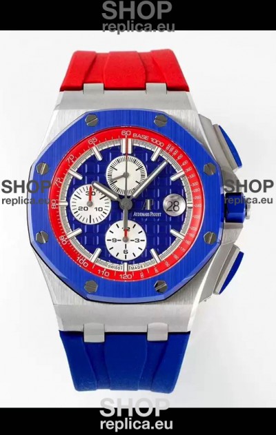 Audemars Piguet Royal Oak Offshore Chronograph Ryders Cup Blue Edition 1:1 Mirror Replica Watch