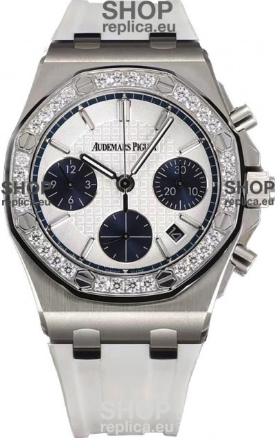 Audemars Piguet Royal Oak Offshore White Dial Chronograph 37MM - Swiss Replica Watch 