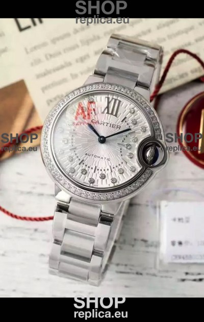 Ballon De Cartier Swiss Automatic 1:1 Mirror Quality 33MM in Stainless Steel