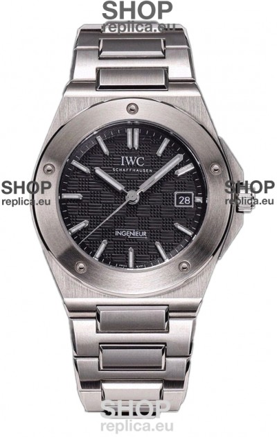 IWC Ingenieur IW328901 Black Dial 1:1 Mirror Swiss Replica Watch 40MM