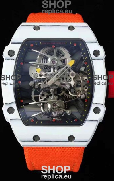 Richard Mille RM027-02 Rafael Nadal Genuine Tourbillon Movement 1:1 Mirror Replica Watch