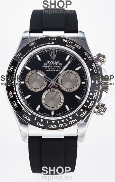 Rolex Cosmograph Daytona 126519LN Black Dial Cal.4131 Movement - 904L Steel Watch
