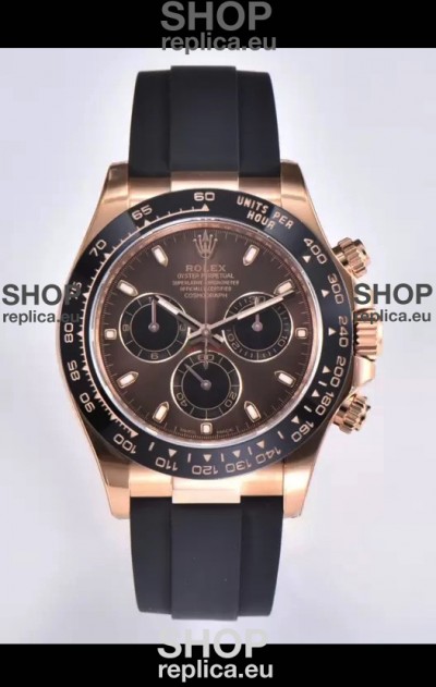 Rolex Cosmograph Daytona M116515 Rose Gold Original Cal.4130 Movement - 904L Steel Watch